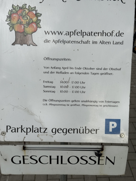 Apfelbaumpatenschaft auf dem Obsthof Axel Schuback