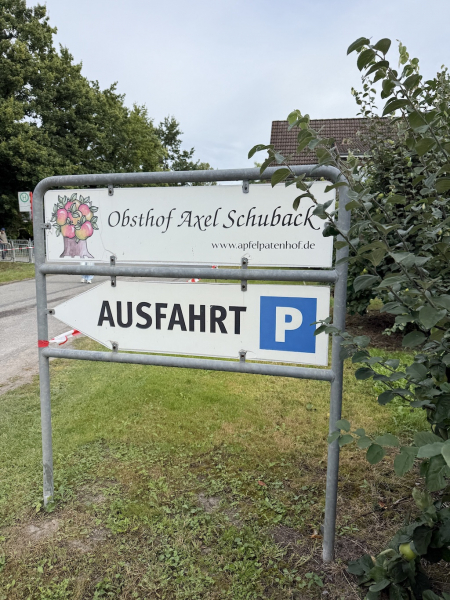 Apfelbaumpatenschaft auf dem Obsthof Axel Schuback