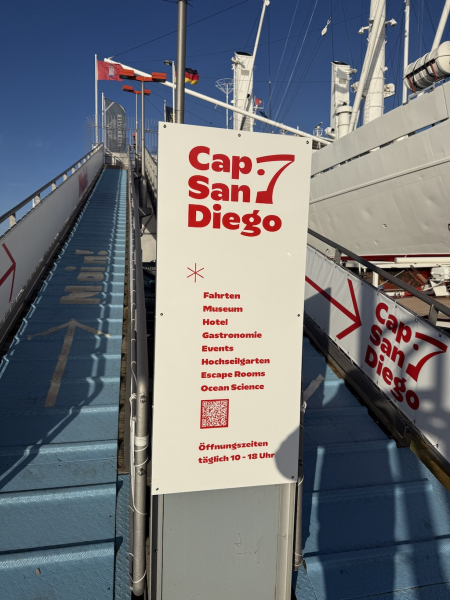Cap San Diego in Hamburg – Das größte fahrtüchtige Museumsfrachtschiff der Welt
