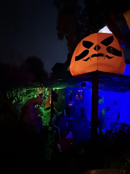 Das Halloween Haus Hamburg in Lokstedt