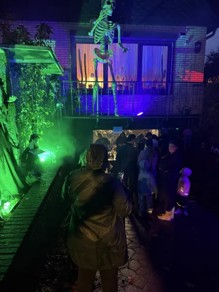 Das Halloween Haus Hamburg in Lokstedt