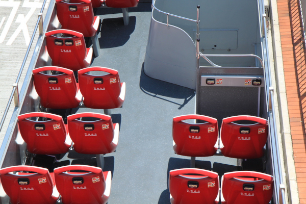 Die roten Doppeldecker