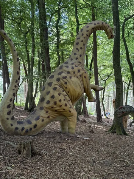 Dinowelt im Wildpark Schwarze Berge – Urzeit hautnah erleben