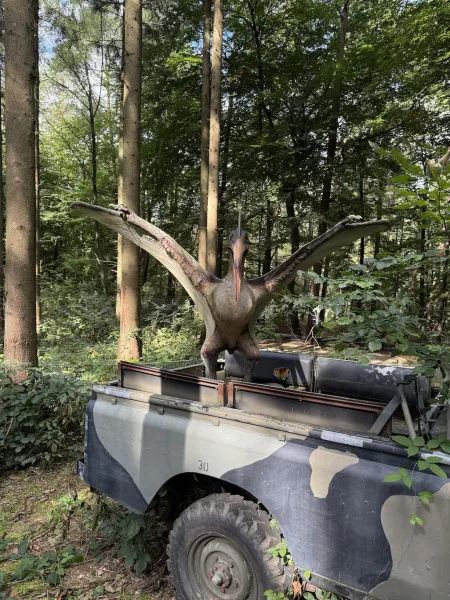 Dinowelt im Wildpark Schwarze Berge – Urzeit hautnah erleben