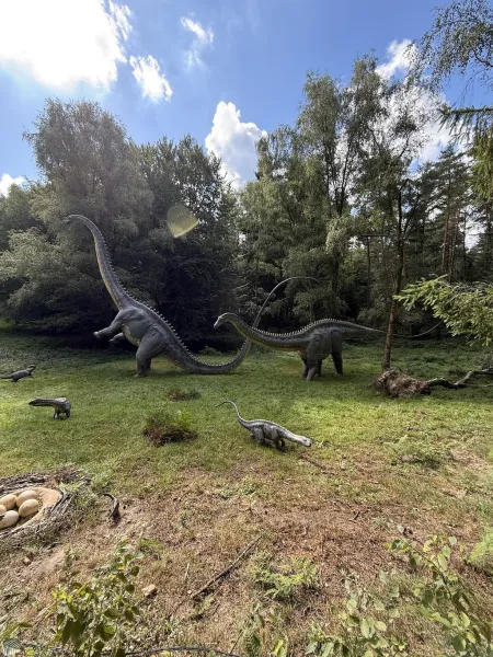 Dinowelt im Wildpark Schwarze Berge – Urzeit hautnah erleben