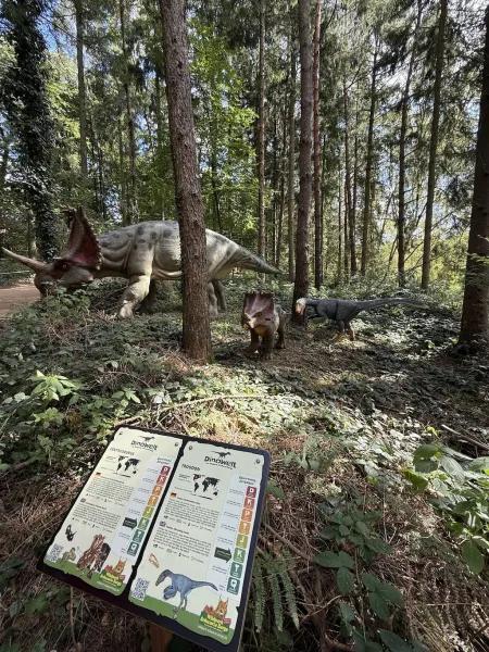Dinowelt im Wildpark Schwarze Berge – Urzeit hautnah erleben