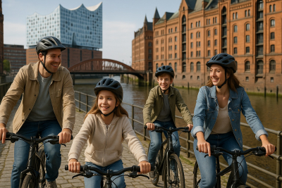 Hamburg mit dem Fahrrad entdecken: Die grüne Metropole auf zwei Rädern