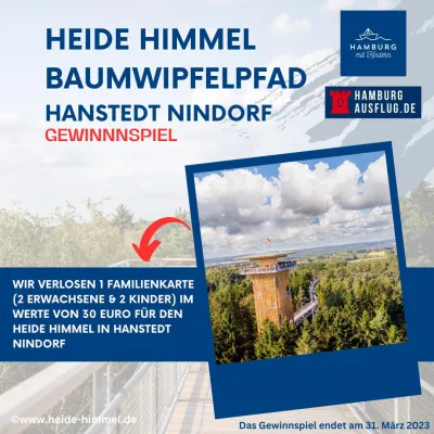 Gewinnspiel: Familienkarte für den Heide Himmel in Hanstedt-Nindorf