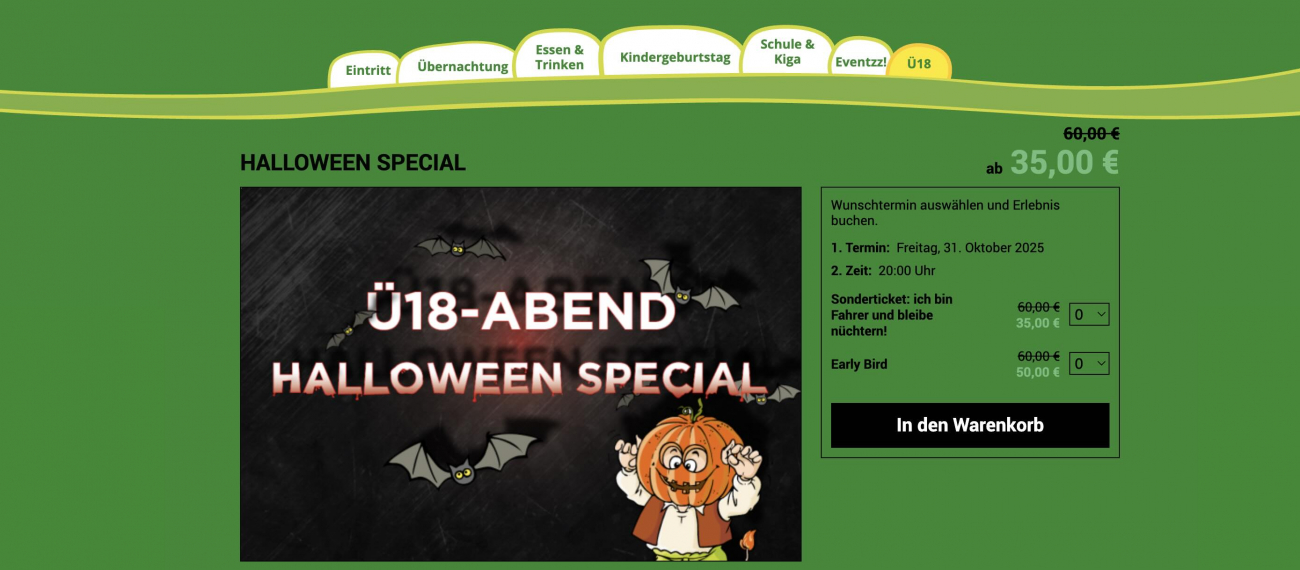HALLOWEEN SPECIAL im&nbsp;rabatzz!