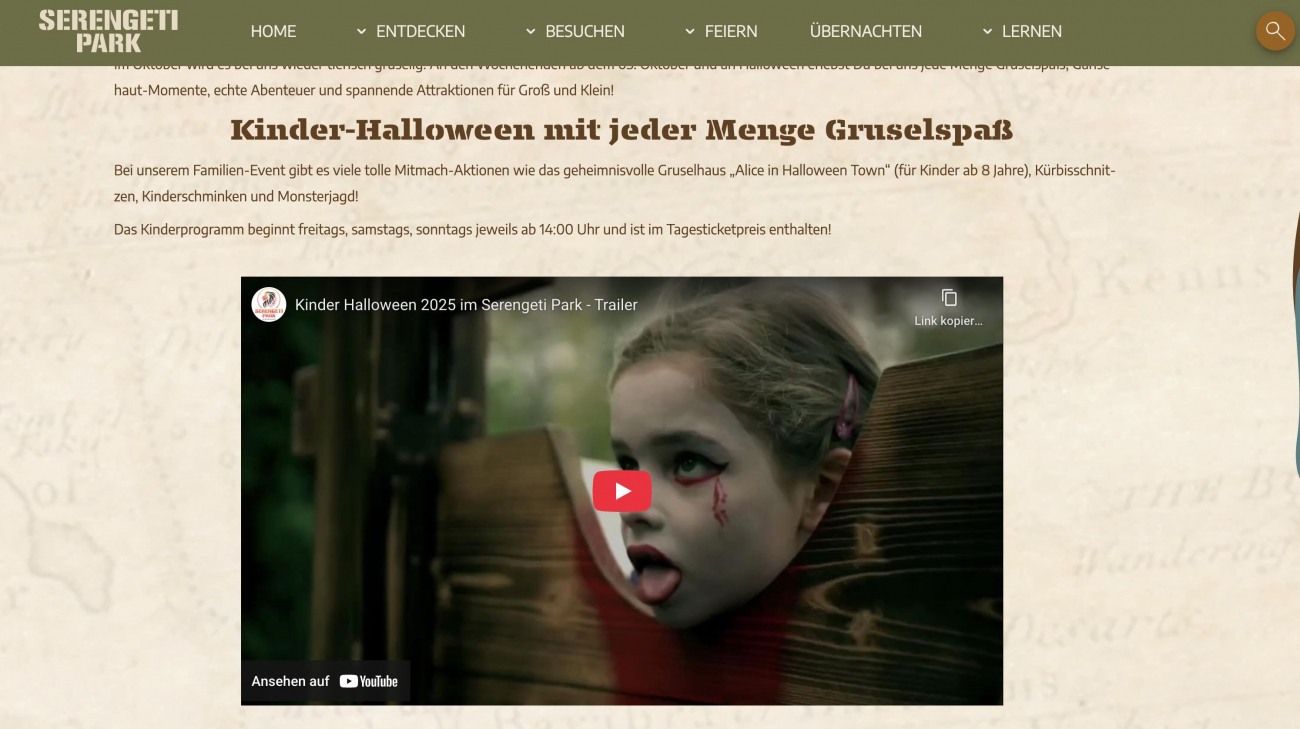 Halloween Events 2025 für Kinder in Hamburg