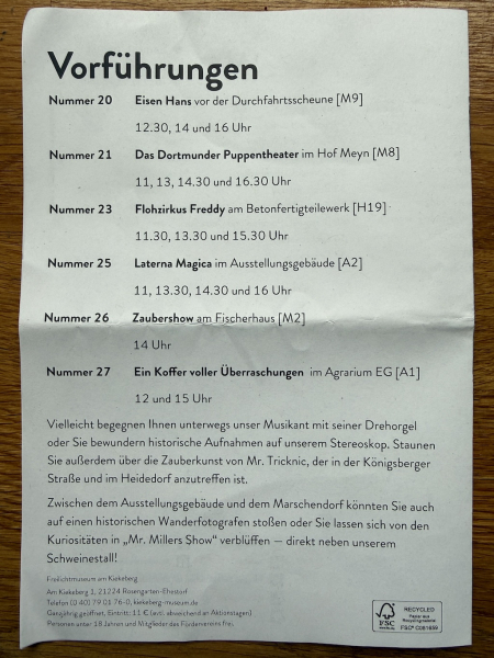 Historischer Jahrmarkt Kiekeberg 2025 - Unsere Eindrücke