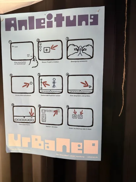 Idee für Kindergeburtstage - Das Trickfilm-Studio im Urbaneo