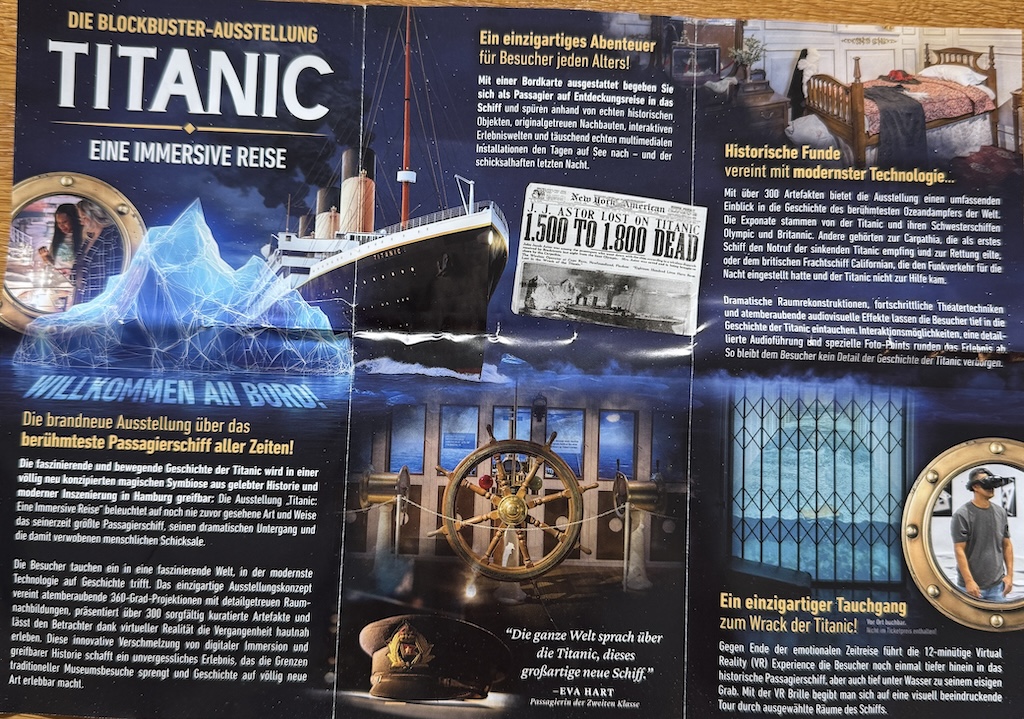Ausstellung |Titanic: Eine Immersive Reise