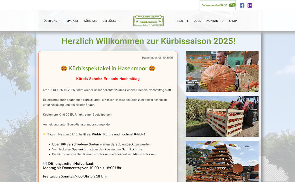 Kürbis schnitzen in Hamburg mit Kindern - die besten 4 Angebot