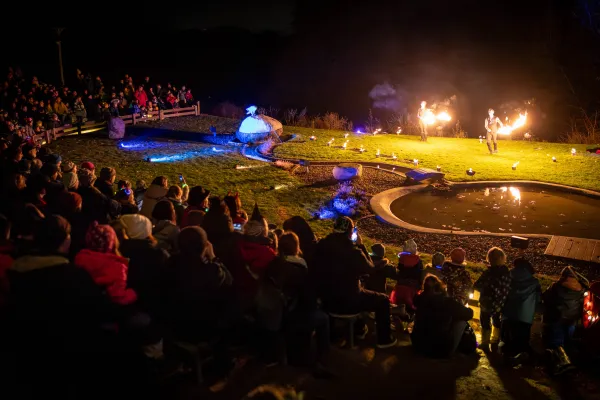 Magische Halloween-Stimmung im Wildpark Lüneburger Heide