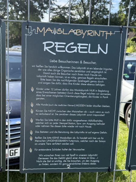 Maislabyrinth auf dem Hof Bartels – Abenteuer auf 32.000 m²