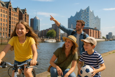 Aktivitäten mit der Familie in Hamburg im Sommer