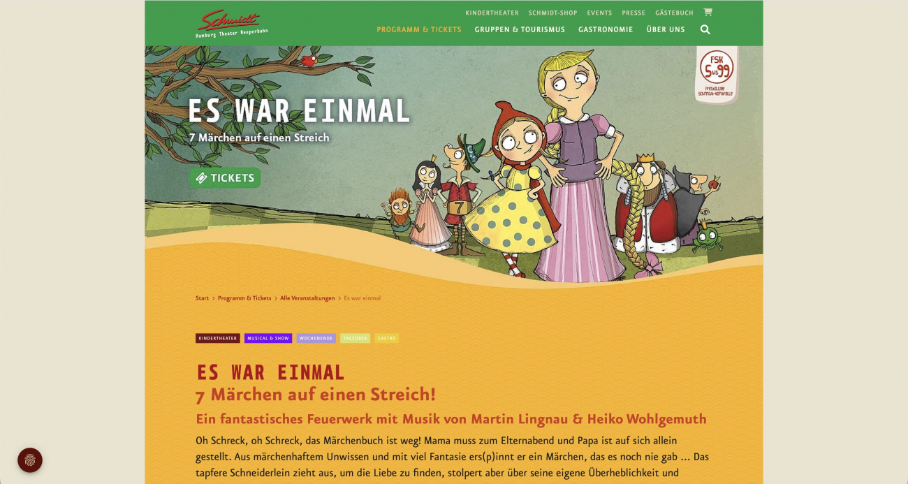 Es war einmal – 7 Märchen auf einen Streich