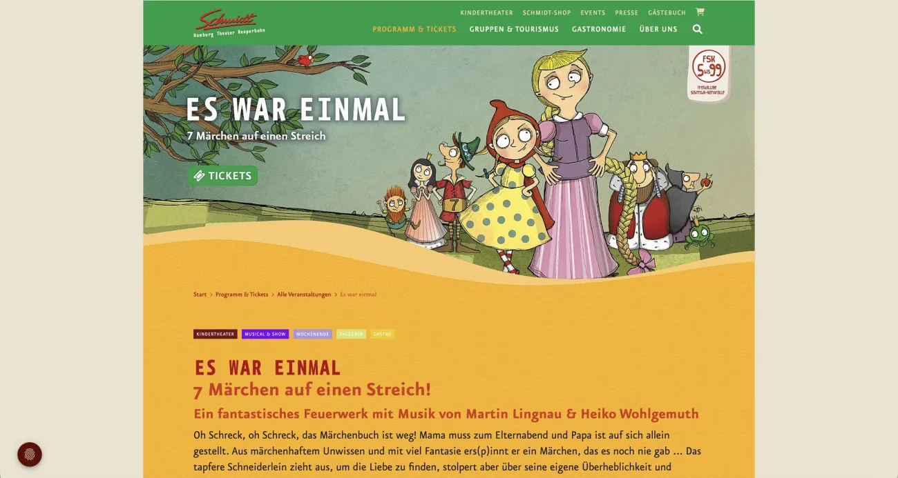 Es war einmal – 7 Märchen auf einen Streich