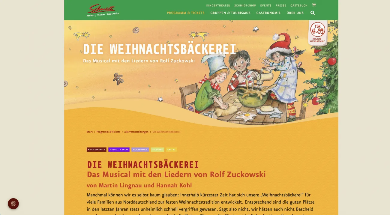 Die Weihnachtsbäckerei