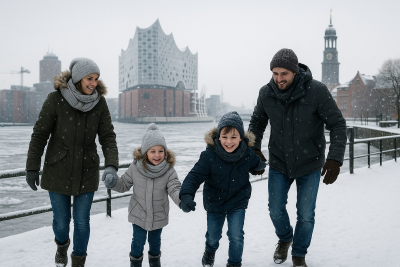 Magische Winterzeit: Aktivitäten mit der Familie in Hamburg im Winter